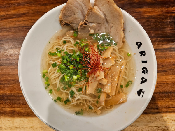 「リピ塩ラーメン」@麺屋 ARIGAの写真