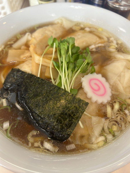 「ワンタンメン」@麺処 大木の写真