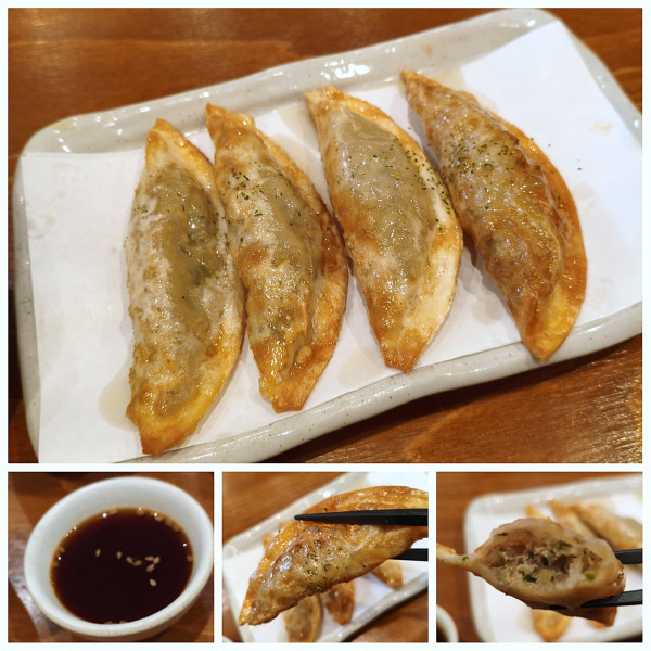 「揚げ餃子(5個)　¥450」@チキン＆トマトダイニング 上野店の写真