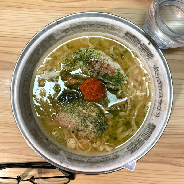 「赤湯 からみそラーメン ミニ」@龍上海 新横浜ラーメン博物館店の写真