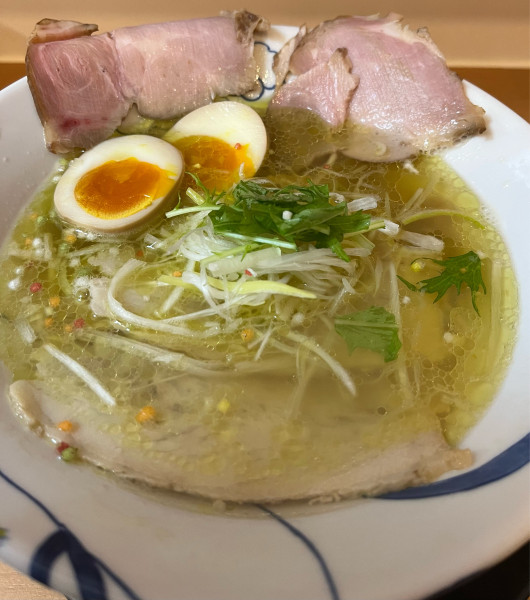 「スペシャル金の塩（1380）」@中村商店 京都拉麺小路店の写真
