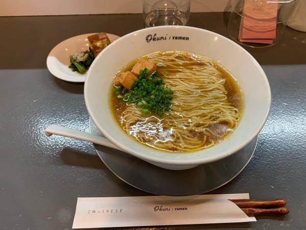 「おくに / らーめん（醤油）1,250円」@おくに / らーめんの写真