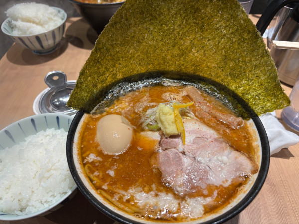 「熟成味噌らーめんスペシャル+小ライス」@浅草 熟成味噌らーめん のりあき・美々の写真