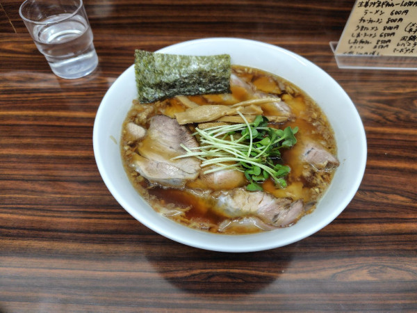 「生姜揚げネギチャーシュー麺」@中華料理 天王の写真