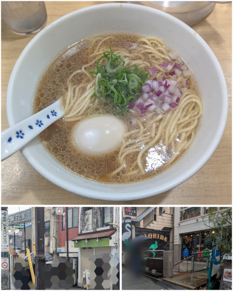 「中華そば味玉 並盛(貝出汁＋牛)」@貝麺みかわの写真