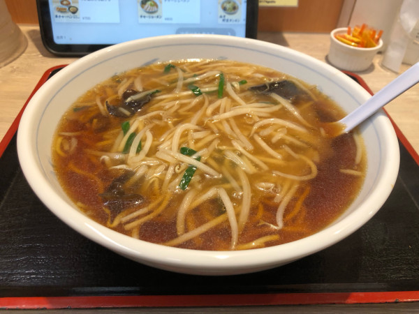 「もやしラーメン」@福しん 東長崎店の写真