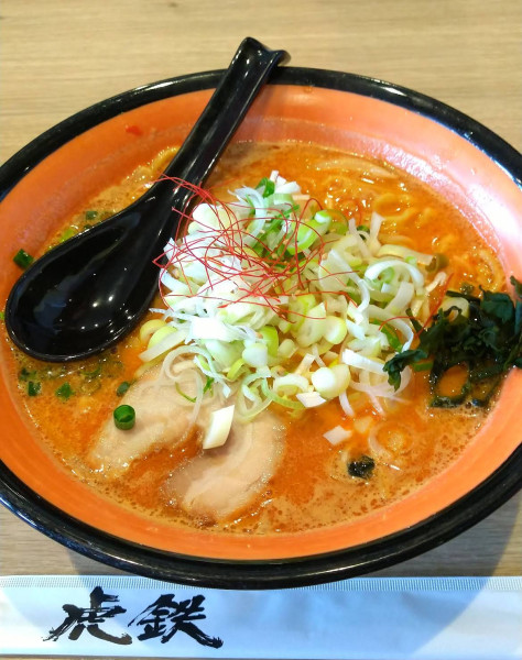 「熟成あらごし味噌らーめん（950円）」@麺や 虎鉄 新琴似店の写真