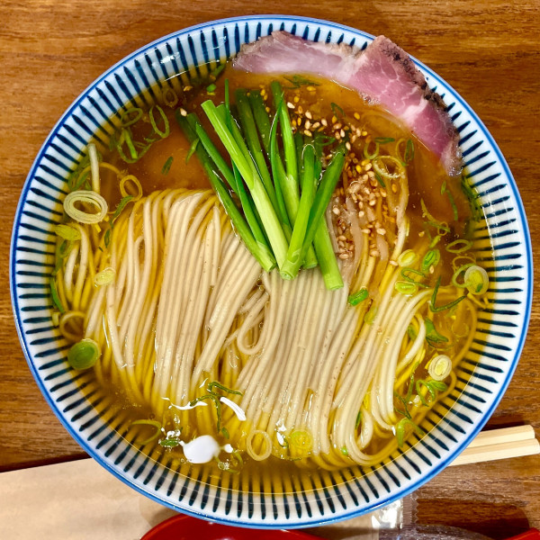 「稲庭中華そば（塩）」@キッチンきらくの写真