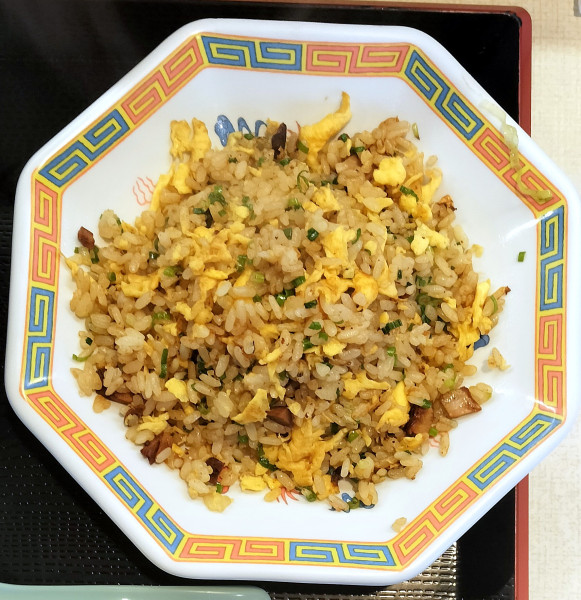 「ランチセット1100円の半チャーハン」@珍竹林の写真