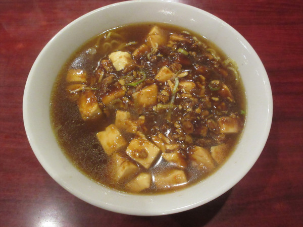 「マーボー豆腐そば（1,080円）」@中国料理 東海飯店 浜松町・大門本店の写真