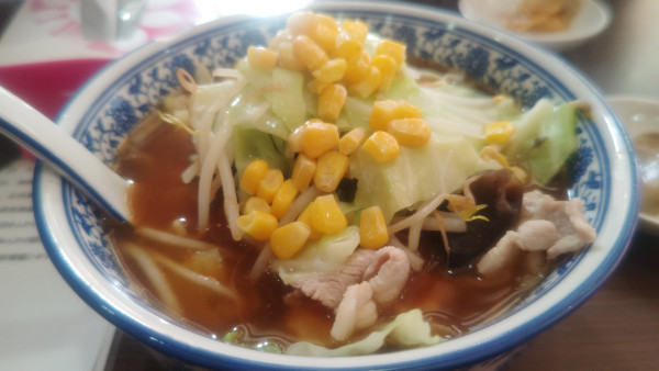 「野菜味噌麺と半チャーハン」@中国料理 祥龍房 飯能南口店の写真