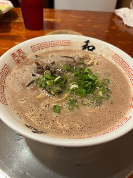「16周年記念豚骨ラーメン」@豚骨らーめん れんの写真