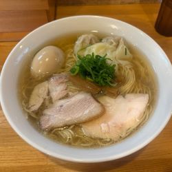 味玉そば（白）（麺大盛）
