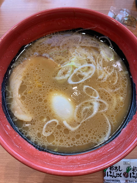 「濃厚味噌らーめん」@くら寿司 葛飾金町店の写真