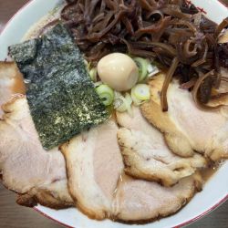 チャーシューラーメンきくらげ