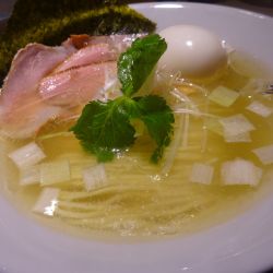 特製丸鴨塩ラーメン　1,200円