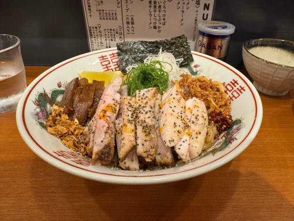 「まぜそば」@自家製手もみ麺 鈴ノ木の写真