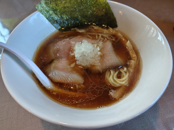 「中華そば1000円⇒モーニングサービス800円」@中華そば イチラクの写真