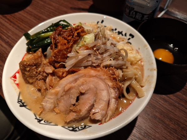 「小らーめん（豚一切れ）1000円　各種TP」@ちばから 穴川店の写真