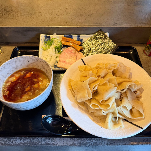 「特製つけ麺（極太）」@つけ麺 日光堂の写真