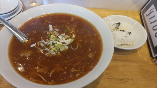 「担担麺(大辛)」@坦坦麺餃子工房 北京 大矢部店の写真