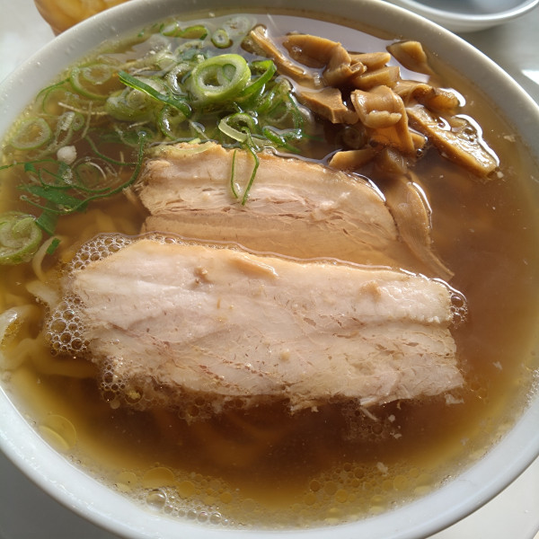 「佐野らーめん830円、餃子3ヶ330円他」@麺屋はやかわの写真