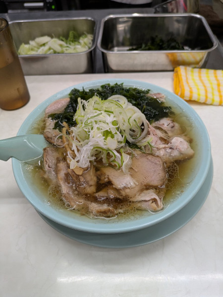 「中華そば　ワカメ」@ニューともちんラーメンの写真