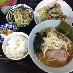 Cセット(1000円)、ネギ追加(+100円)