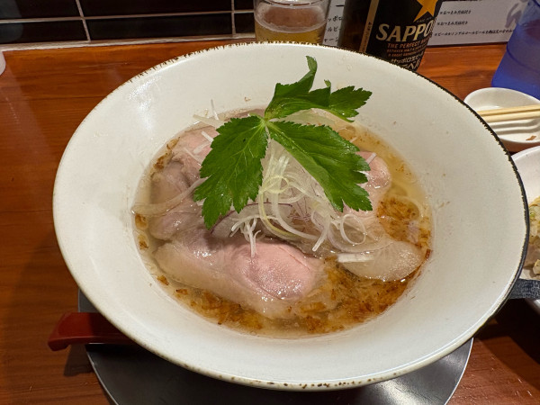 「薫る海老らーめん（塩）」@麺燦燦の写真