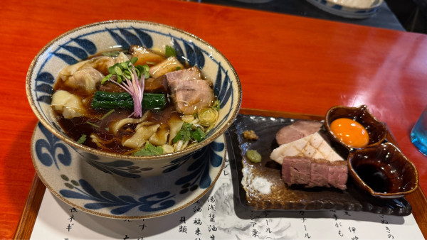 「特製中華そば 醤油 ¥1,800」@中華そば 鴨福の写真