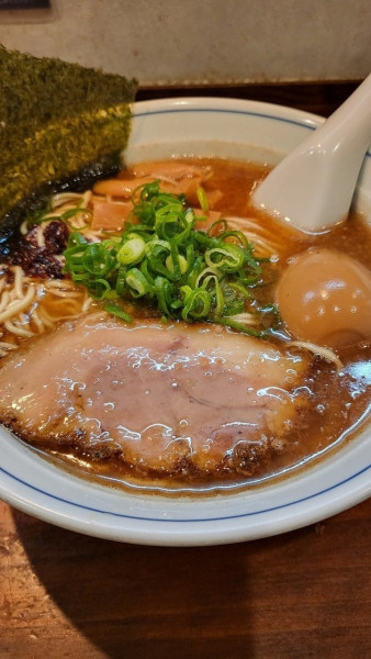 「味玉そば」@中華そば むらさき山の写真