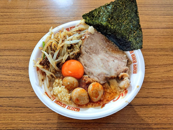 「【純むぎゅ】スタミナぜんかい生姜醤油ラーメン」@大つけ麺博 Presents 秋の新作ラーメン祭の写真