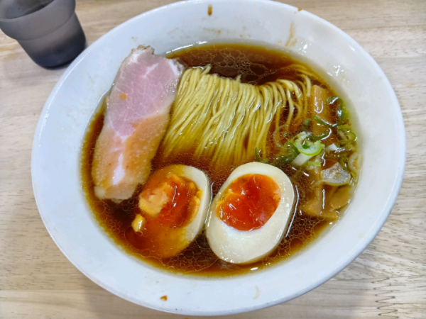 「味玉醤油」@まつやの写真