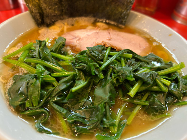 「並盛ラーメン850」@横浜家系ラーメン 黄金家の写真