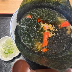 富山のり三昧塩らーめん