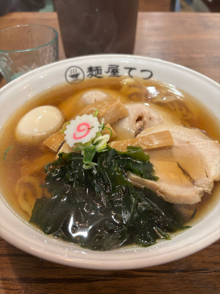 「特製てつラーメン　大盛り」@麺屋 てつの写真