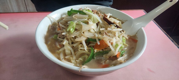 「タンメン(大盛)」@龍巻軒の写真