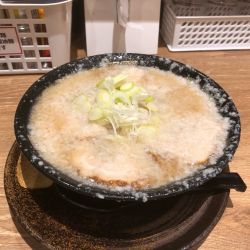 特製らーめん（1,000円）脂多め、ニンニク無し