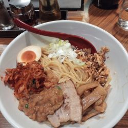 納豆キムチあぶらめん