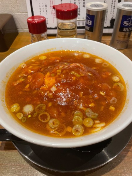 「海老チリ麺¥1,050」@らーめん 麺華の写真