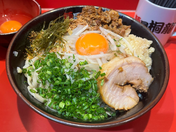 「【限定】葱塩まぜそば ミニ」@麺屋 桐龍の写真