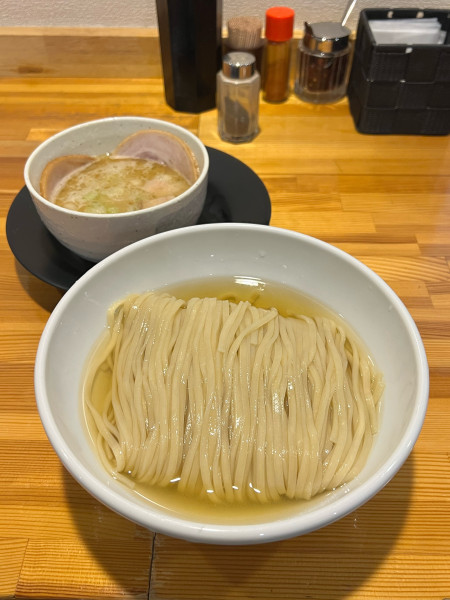 「サンマ水つけ麺」@麺や 清流の写真