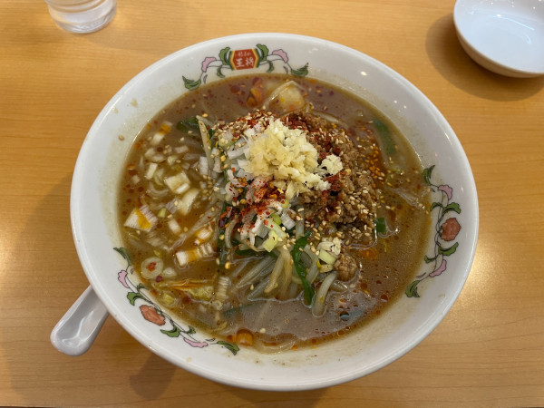 「辣菜麺（期間限定）」@餃子の王将 ふじみ野店の写真