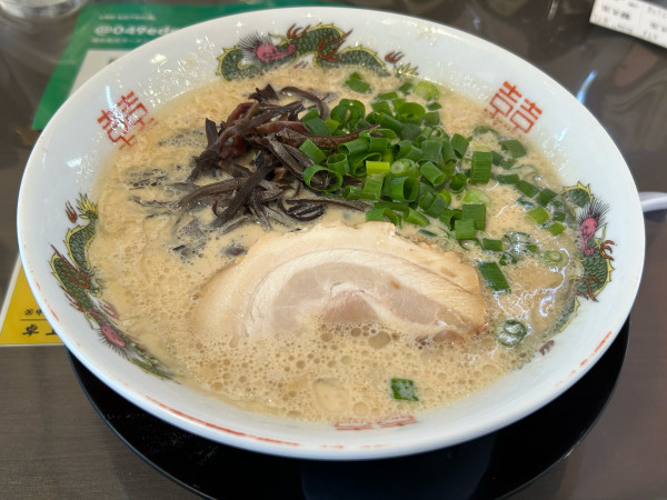 「だるまラーメン・替玉」@博多 長浜ラーメン だるま一家の写真