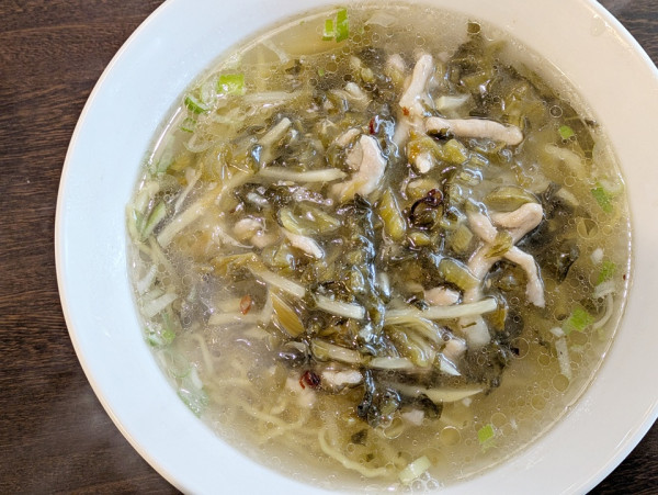 「高菜ラーメン」@信天翁の写真