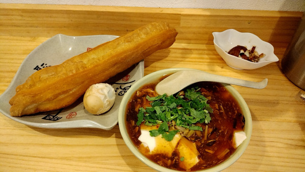 「豆腐スープ」@中華小吃 聚福の写真