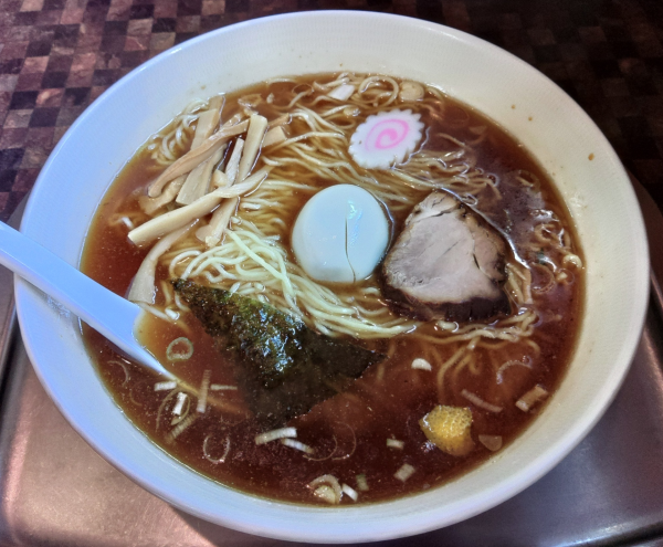 「味玉中華そば ¥1050」@中華そば 大海軒 毛呂山店の写真