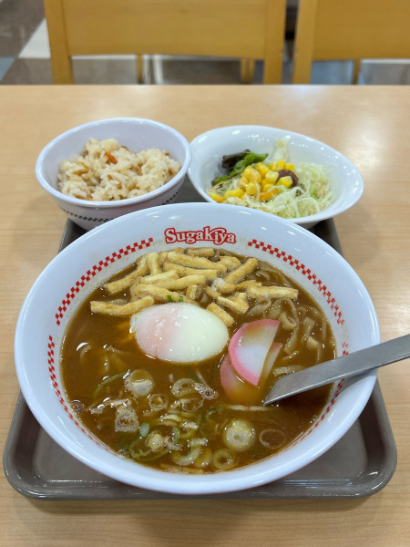 「みそ煮込風ラーメン」@スガキヤ 各務原中央バロー店の写真