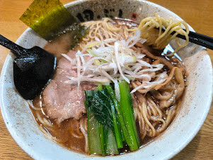 「田ぶしラーメン(無料大盛)(950)」@麺処 田ぶし 横浜店の写真