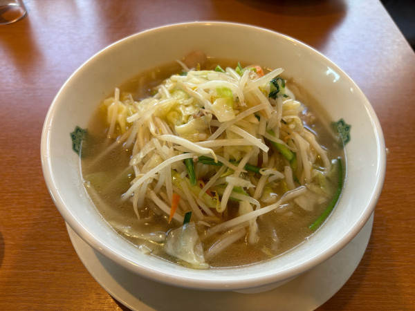 「野菜たっぷりタンメン」@日高屋 牛久西口店の写真